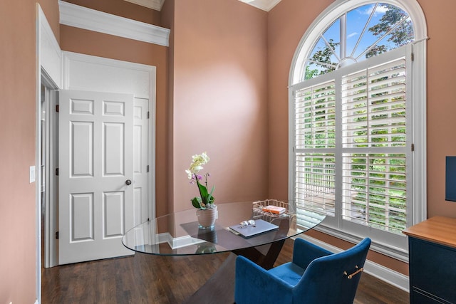 30 Park Mdws, Nashville, TN 37215 - dining space with dark wood finished floors and baseboards