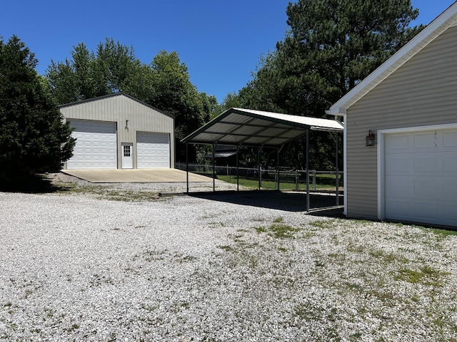 168 Commodore Cir, Summertown, TN 38483 - view of detached garage