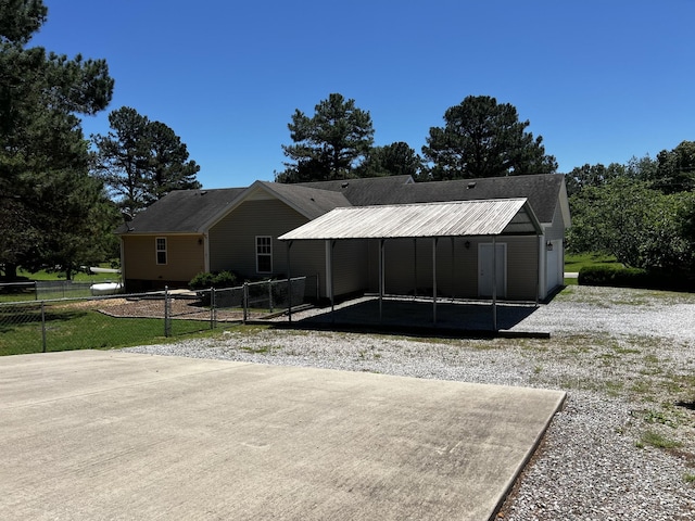 168 Commodore Cir, Summertown, TN 38483 - view of front of property with a detached carport