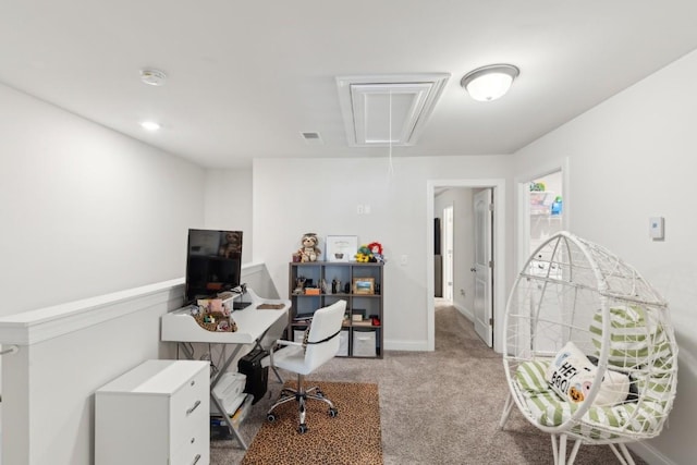 1342 Vilda Way Unit 300, Lebanon, TN 37087 - carpeted office space featuring attic access and baseboards
