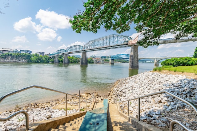 500 Beck Ave, Chattanooga, TN 37405 - water view featuring a notable bridge