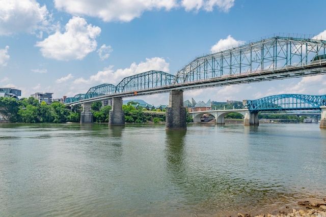 500 Beck Ave, Chattanooga, TN 37405 - water view with a notable bridge