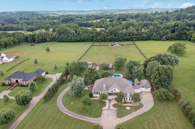 1205 Sequoya Trl, Columbia, TN 38401 - overview of rural landscape