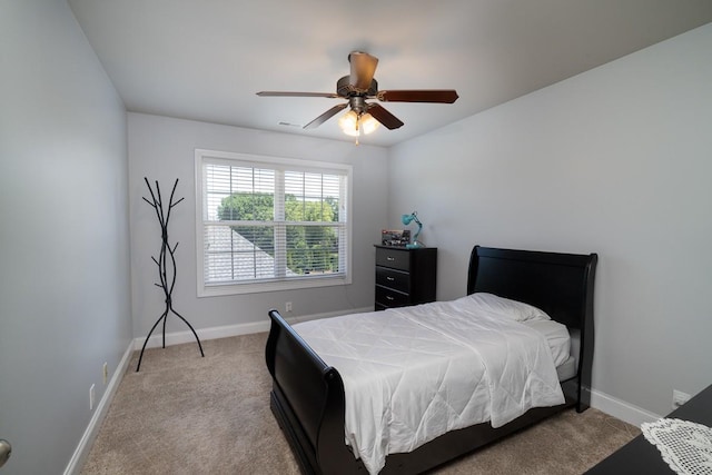 2317 Saint Andrews Dr, Murfreesboro, TN 37128 - carpeted bedroom featuring baseboards and ceiling fan
