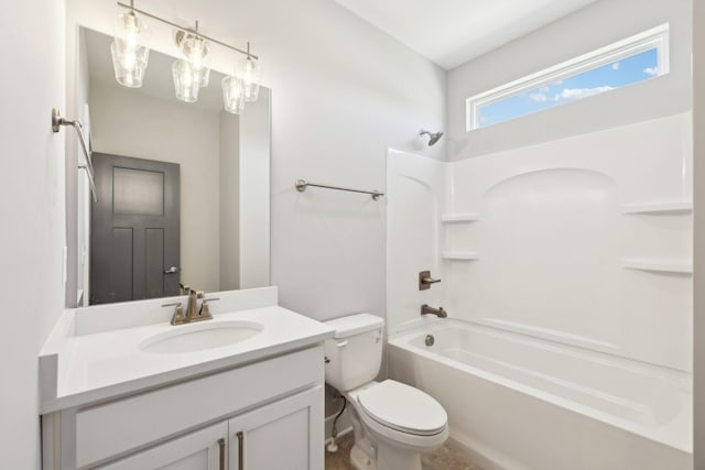 2200 Hamilton Chambers Rd, Lebanon, TN 37087 - full bath with toilet, vanity, and shower / washtub combination