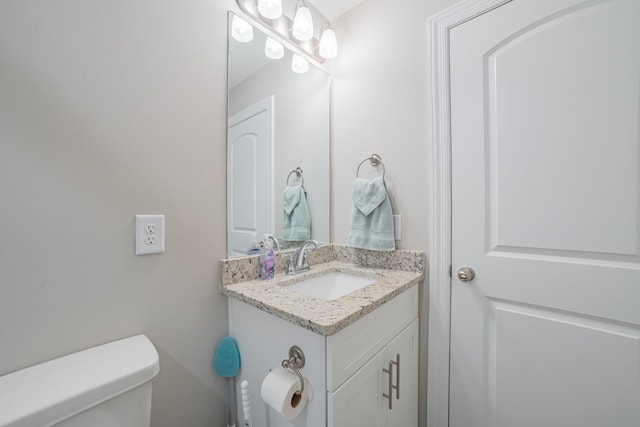 82 Pinnacle Point Ln, Tullahoma, TN 37388 - half bathroom with vanity and toilet