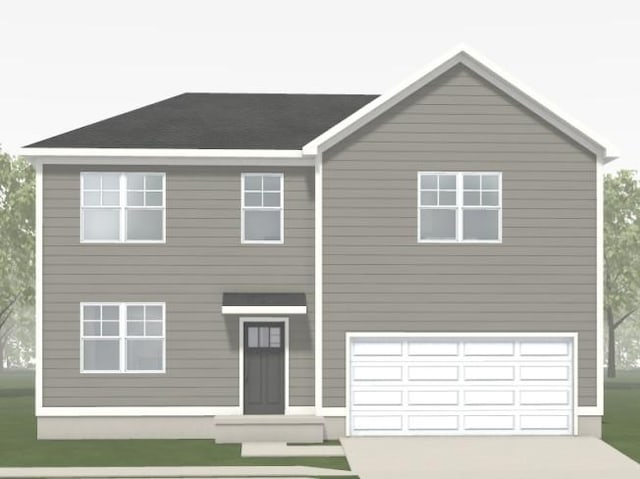 2378 Nelson Way, Cookeville, TN 38506 - view of front of house with concrete driveway and a garage