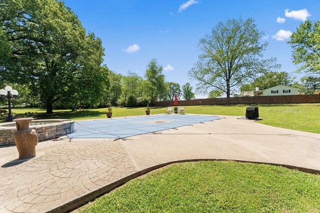 1408 Baker Ln, Lawrenceburg, TN 38464 - view of swimming pool featuring a patio area and a covered pool