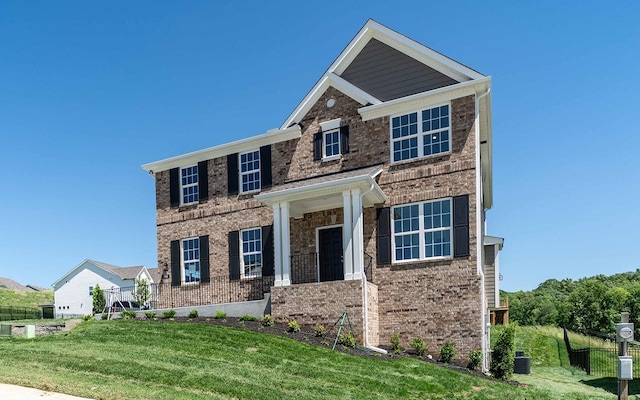 198 John T Alexander Blvd, Hendersonville, TN 37075 - view of front of home featuring brick siding and a porch