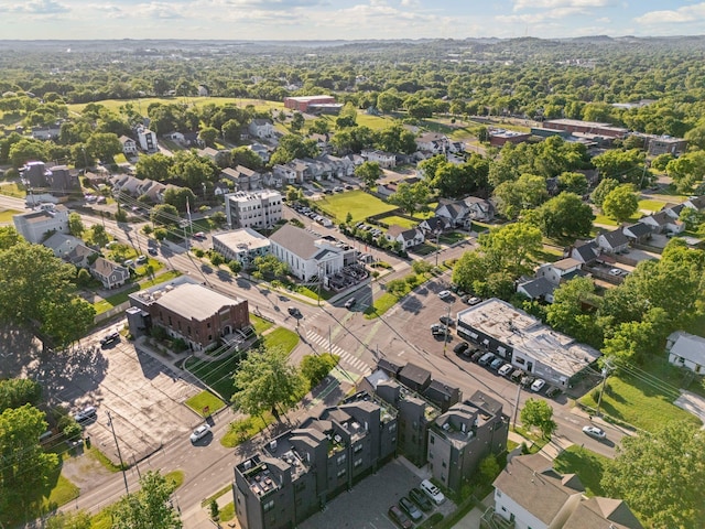 1607 Riverside Dr, Nashville, TN 37216 - aerial view of property and surrounding area featuring nearby suburban area