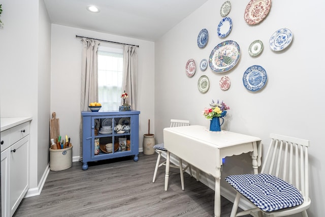 107 Beech St, Columbia, TN 38401 - dining area with light wood finished floors, recessed lighting, and baseboards