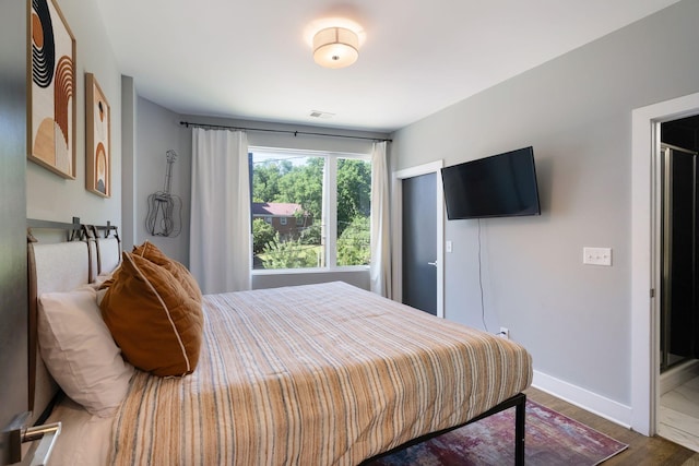 2910 Felicia St Unit 19, Nashville, TN 37209 - bedroom featuring wood finished floors and baseboards