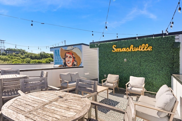 2910 Felicia St Unit 19, Nashville, TN 37209 - view of patio / terrace featuring outdoor lounge area