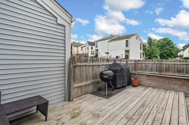 919 Rachels Pl, Hermitage, TN 37076 - wooden deck with a residential view and area for grilling