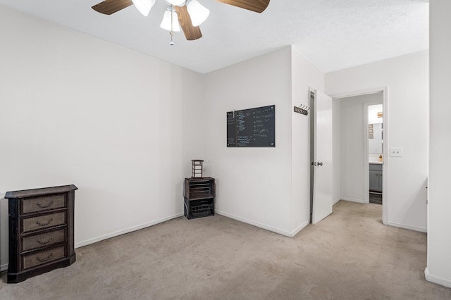 919 Rachels Pl, Hermitage, TN 37076 - unfurnished bedroom with carpet flooring, baseboards, and ceiling fan