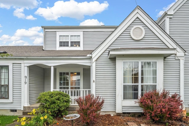 919 Rachels Pl, Hermitage, TN 37076 - view of front of property featuring covered porch and crawl space