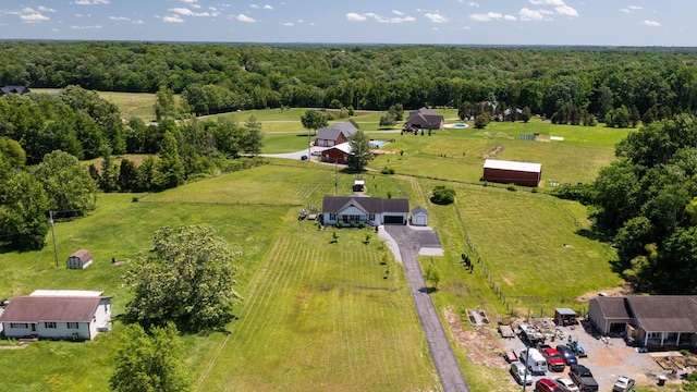 1807 Mosley Ferry Rd, Chapmansboro, TN 37035 - overview of rural landscape with a forest