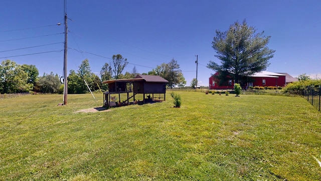 1807 Mosley Ferry Rd, Chapmansboro, TN 37035 - view of yard featuring an outbuilding