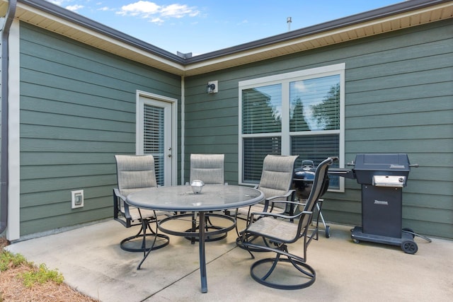 1763 Humphreys Gln, Spring Hill, TN 37174 - view of patio / terrace with outdoor dining space and a grill