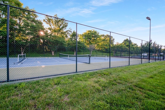 3227 Vinemont Dr, Thompsons Station, TN 37179 - view of tennis court