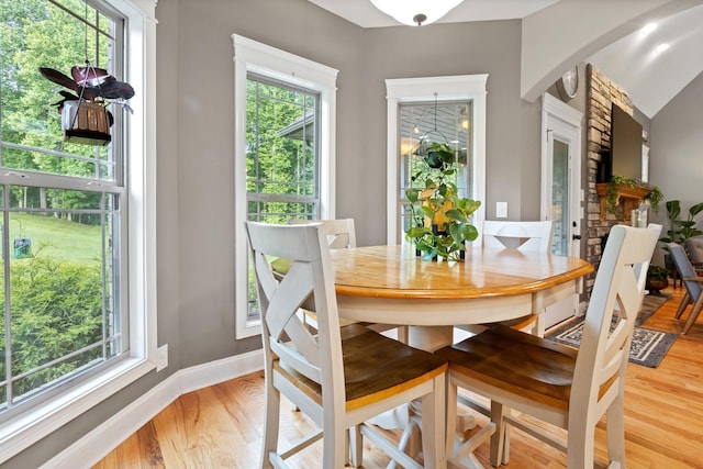 6288 Blacksmith Dr, Pleasant View, TN 37146 - dining space with wood finished floors and baseboards