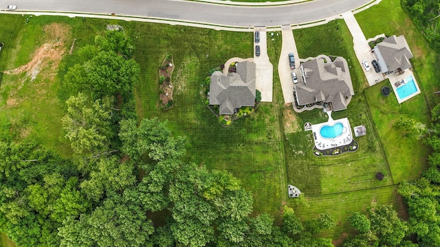 6288 Blacksmith Dr, Pleasant View, TN 37146 - drone / aerial view of a pool area