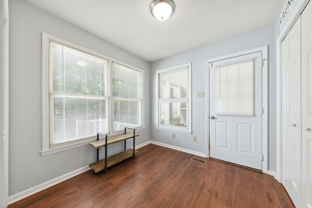 530 David Ave, Lewisburg, TN 37091 - entrance foyer featuring dark wood-type flooring and baseboards