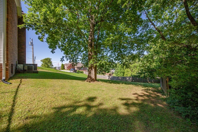 530 David Ave, Lewisburg, TN 37091 - view of yard featuring central air condition unit