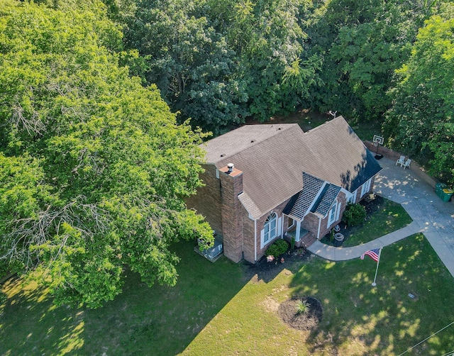 530 David Ave, Lewisburg, TN 37091 - aerial view of property and surrounding area