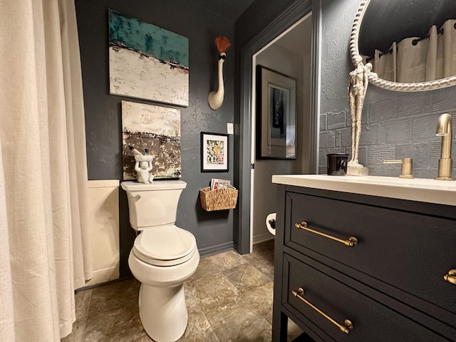 645 Attaway Ln, Bath Springs, TN 38311 - bathroom with vanity and toilet