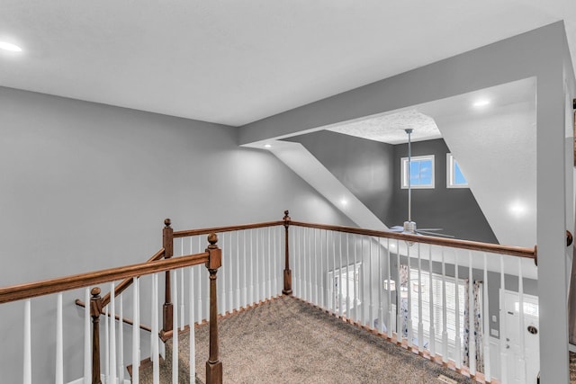 911 Keepsake Diamond Ln, Murfreesboro, TN 37128 - hall with carpet flooring and recessed lighting