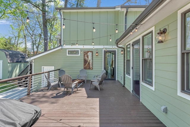 6416 Edsel Dr, Nashville, TN 37209 - view of wooden terrace