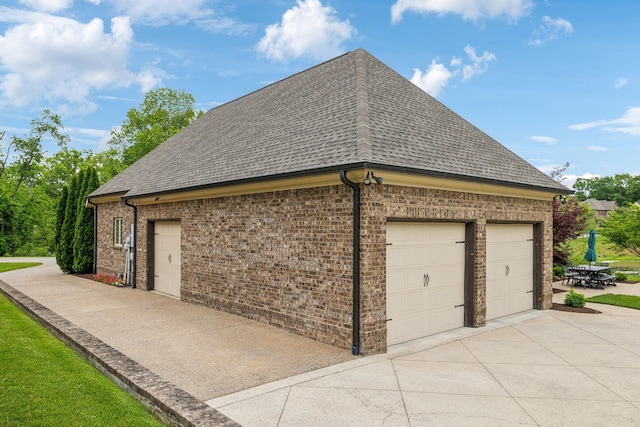 4083 Kings Camp Pass, Arrington, TN 37014 - view of detached garage