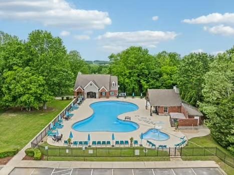 4083 Kings Camp Pass, Arrington, TN 37014 - community pool with a patio
