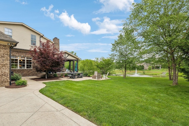 4083 Kings Camp Pass, Arrington, TN 37014 - view of green lawn featuring a patio