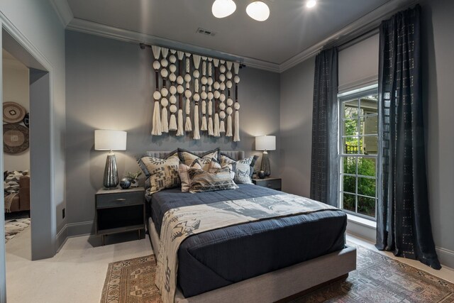 4516 Shys Hill Rd, Nashville, TN 37215 - bedroom with ornamental molding and baseboards
