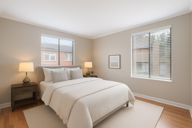 3600 Hillsboro Pike Unit A1, Nashville, TN 37215 - bedroom featuring ornamental molding, light wood finished floors, and baseboards