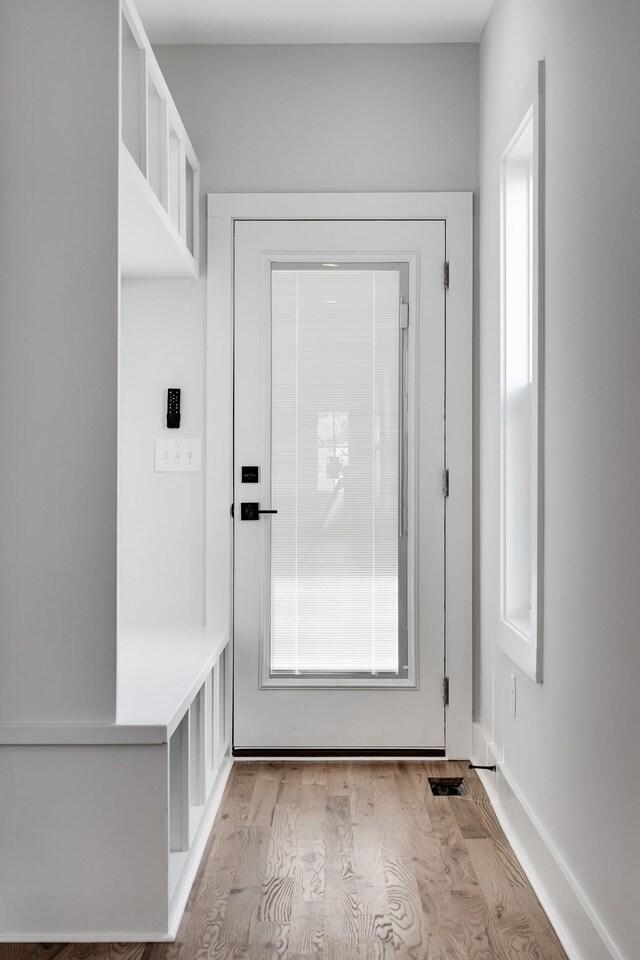 2120 Burns St, Nashville, TN 37216 - mudroom with light wood-type flooring