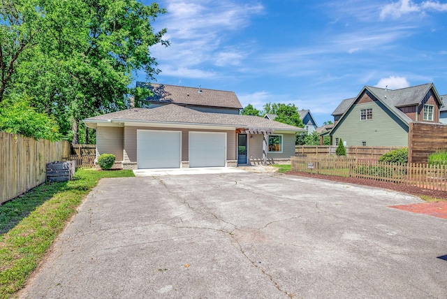 418 Boyd Mill Ave, Franklin, TN 37064 - view of front of property with driveway and a garage