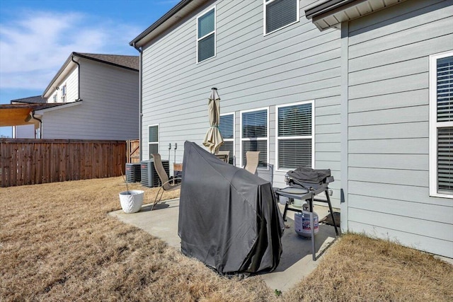 8792 Snowy Owl Rd, Ooltewah, TN 37363 - back of house with a patio area