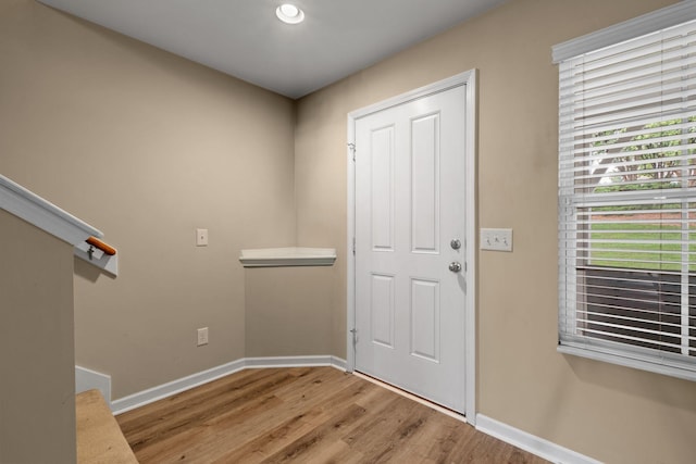312 Mapleton Aly, Hermitage, TN 37076 - entrance foyer featuring baseboards and wood finished floors