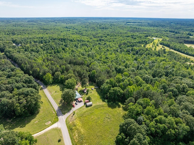 135 Old Union Church Rd, Holladay, TN 38341 - drone / aerial view of a heavily wooded area
