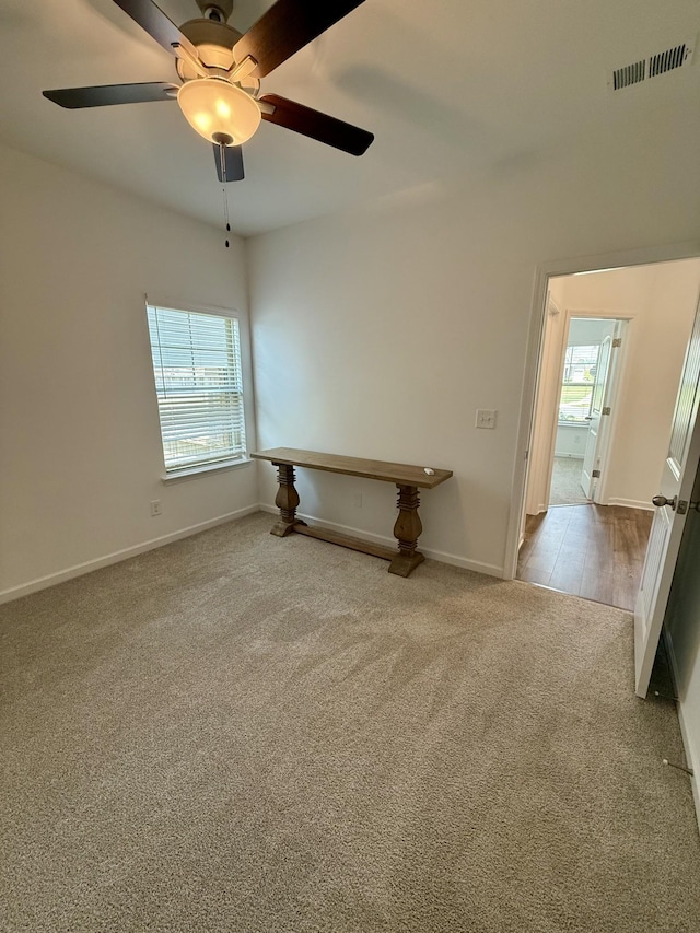 1020 Wiseman Farm Rd, Fairview, TN 37062 - carpeted spare room with ceiling fan and baseboards
