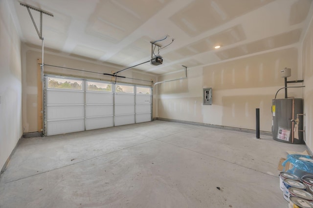 8545 Ari Ln, Chattanooga, TN 37421 - garage featuring electric panel and water heater