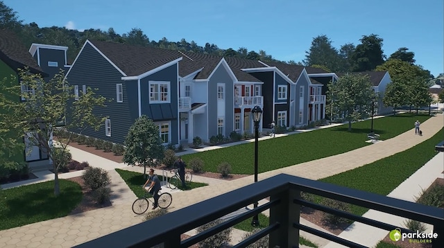 2413 E 17th St, Chattanooga, TN 37404 - surrounding community with a yard