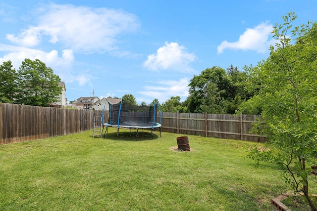 1217 Merritt Hill Trl, Smyrna, TN 37167 - view of yard with a trampoline