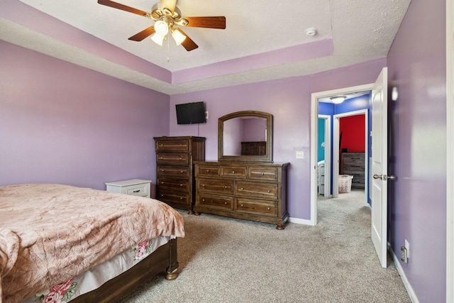 1217 Merritt Hill Trl, Smyrna, TN 37167 - bedroom featuring light colored carpet, baseboards, and a ceiling fan