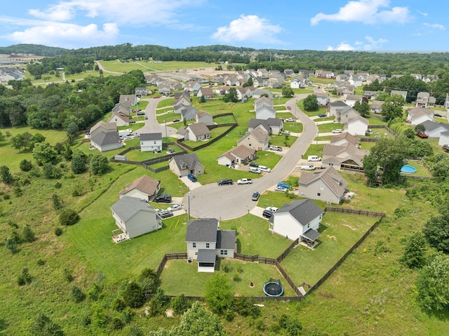 1217 Merritt Hill Trl, Smyrna, TN 37167 - aerial view of property's location with nearby suburban area and a tree filled landscape