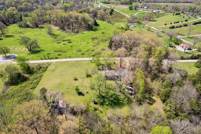 1190 Corum Hill Rd, Castalian Springs, TN 37031 - aerial view of sparsely populated area