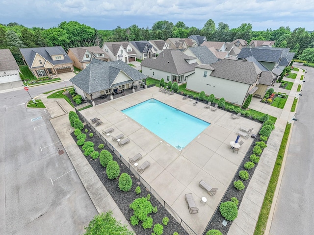3433 Cortona Way, Murfreesboro, TN 37129 - community pool featuring a residential view and a patio